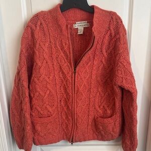 A. Giannetti Women's Knit Cardigan - Coral